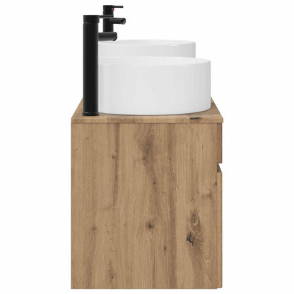 Bathroom Cabinet Set 3 pcs Artisan Oak 49 x 44.5 x 65.5 cm