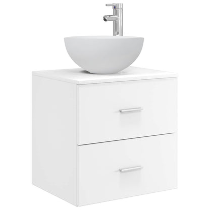Bathroom Cabinet Set 3 pcs White 49.5 x 35 x 63 cm