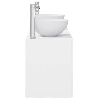 Bathroom Cabinet Set 3 pcs White 49.5 x 41 x 64.5 cm