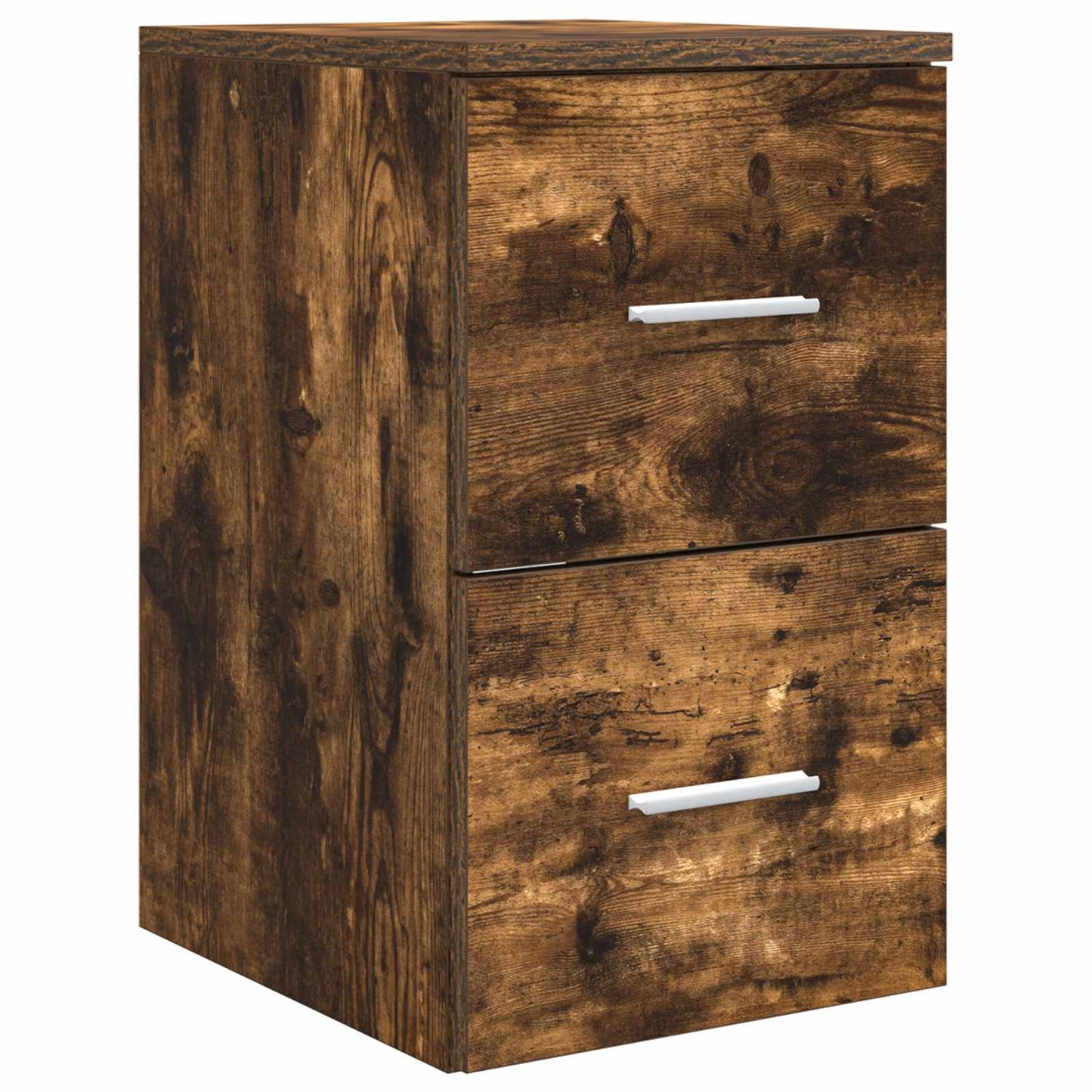 Bathroom Cabinet Set 3 pcs Smoked Oak 49.5 x 41 x 64.5 cm