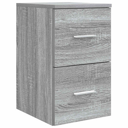 Bathroom Cabinet Set 3 pcs Grey Sonoma 49.5 x 41 x 63 cm