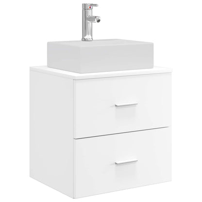 Bathroom Cabinet Set 3 pcs White 49.5 x 41 x 62.5 cm