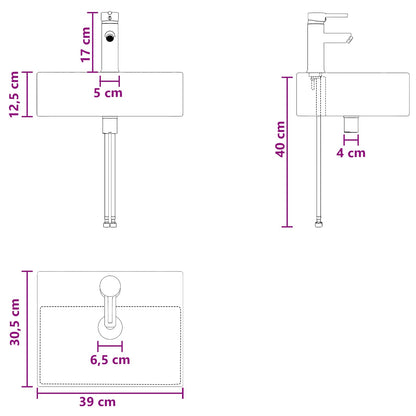 Bathroom Cabinet Set 3 pcs Concrete Grey 49.5 x 41 x 62.5 cm