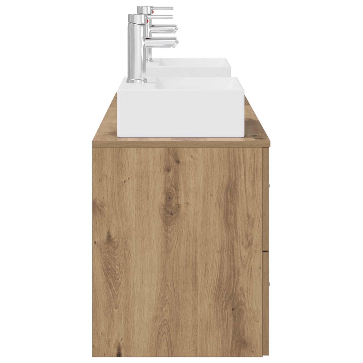 Bathroom Cabinet Set 3 pcs Artisan Oak 49.5 x 41 x 62.5 cm