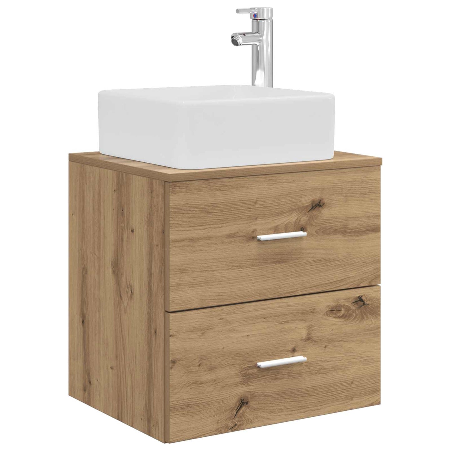 Bathroom Cabinet Set 3 pcs Artisan Oak 53 x 34.5 x 63 cm