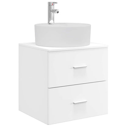 Bathroom Cabinet Set 3 pcs White 62.5 x 44.5 x 50 cm