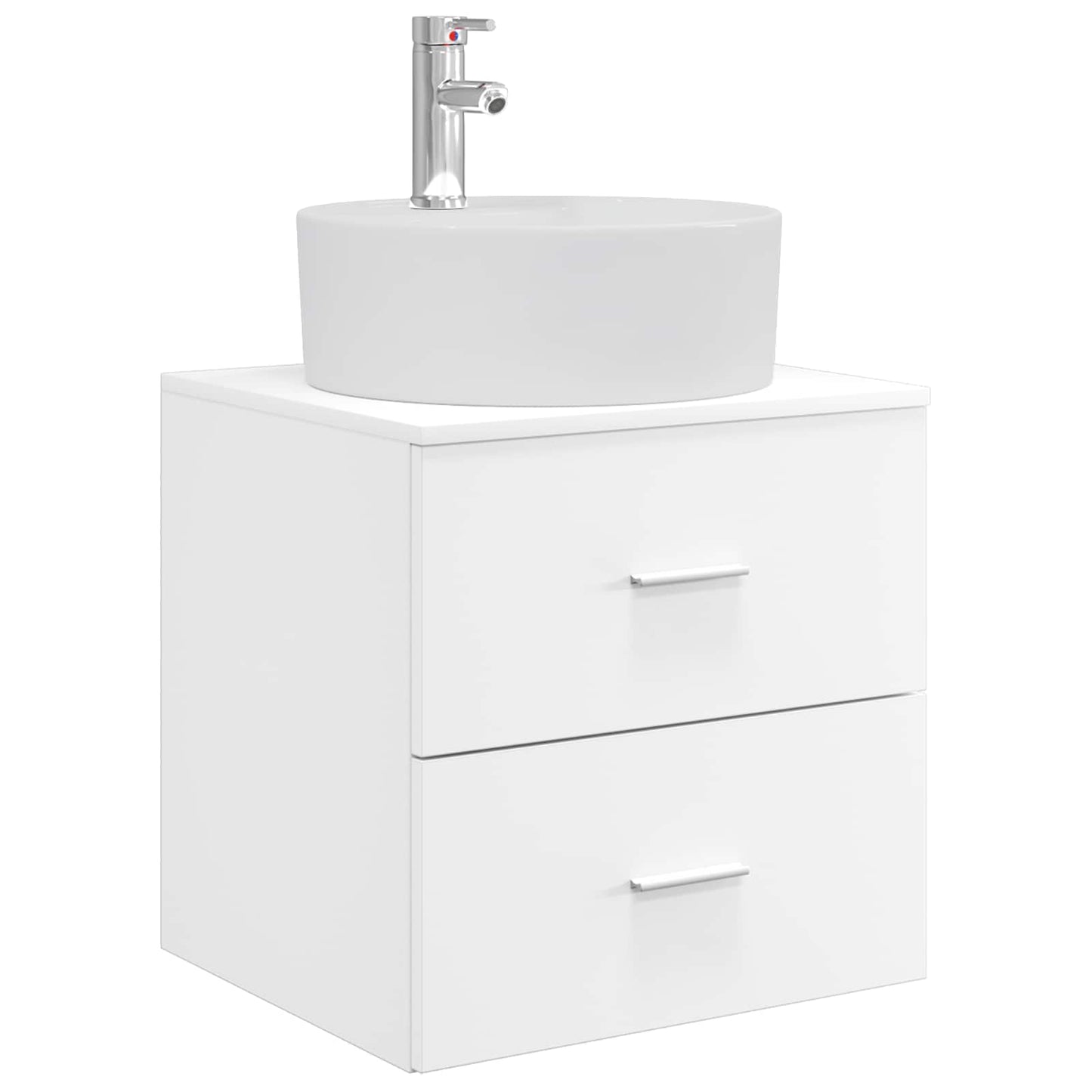 Bathroom Cabinet Set 3 pcs White 49.5 x 44.5 x 65 cm