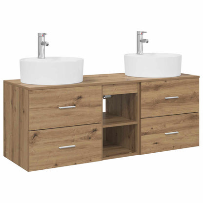 Bathroom Cabinet Set 3 pcs Artisan Oak 49.5 x 44.5 x 65 cm