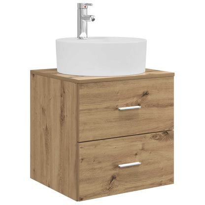 Bathroom Cabinet Set 3 pcs Artisan Oak 49.5 x 44.5 x 65 cm