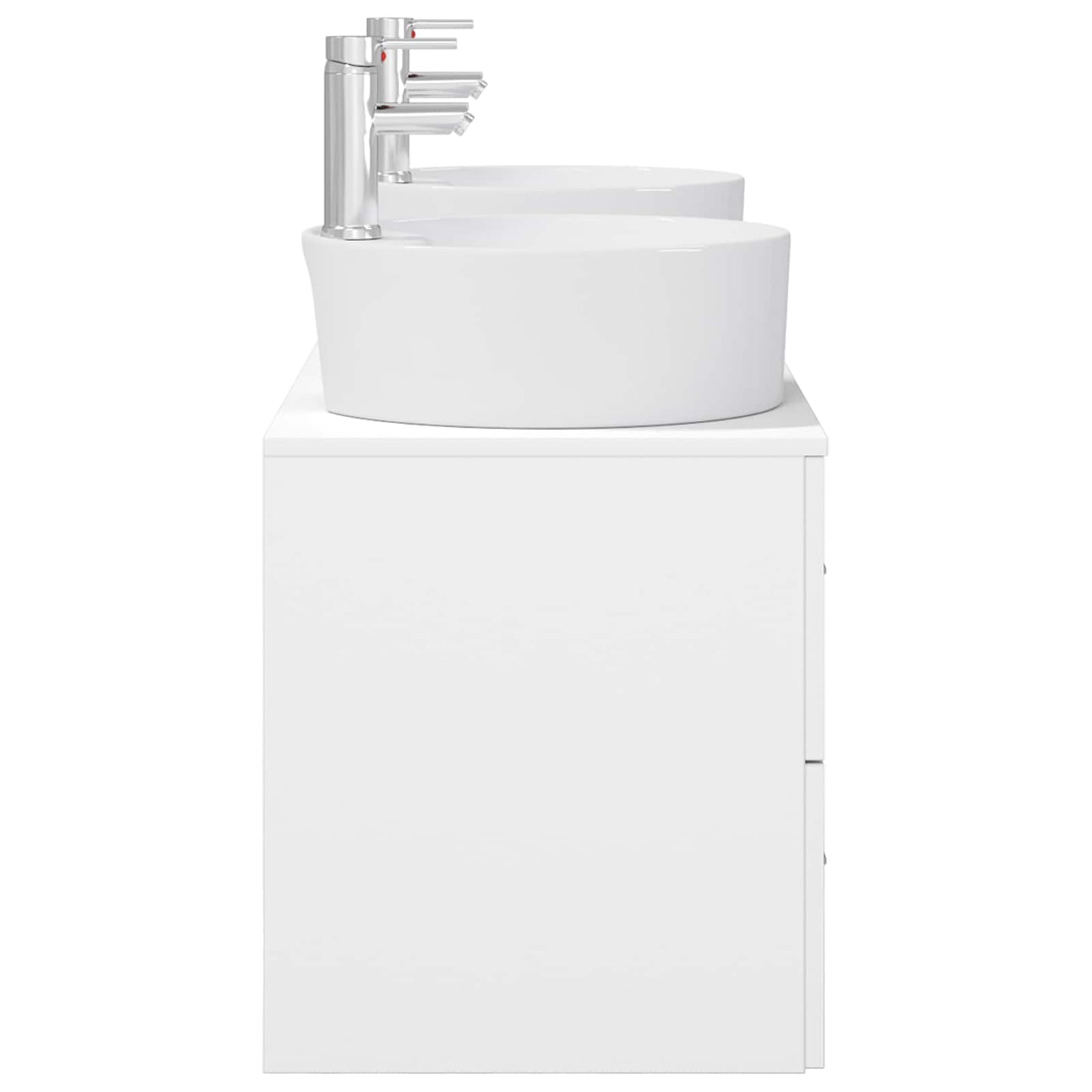 Bathroom Furniture Set 3 pcs White 49.5 x 44.5 x 65 cm