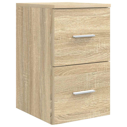 Bathroom Furniture Set 3 pcs Sonoma Oak 49.5 x 44.5 x 65 cm