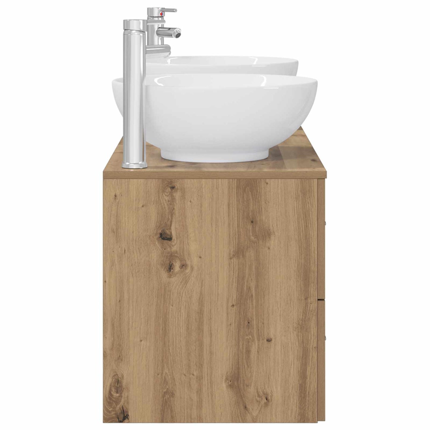 Bathroom Furniture Set 3 pcs Artisan Oak 49.5 x 44.5 x 65 cm