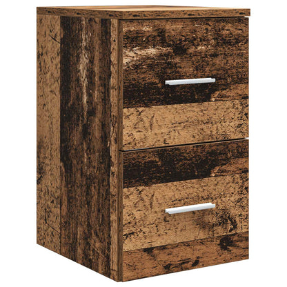 Bathroom Furniture Set 3 pcs Old Wood 49.5 x 44.5 x 65 cm