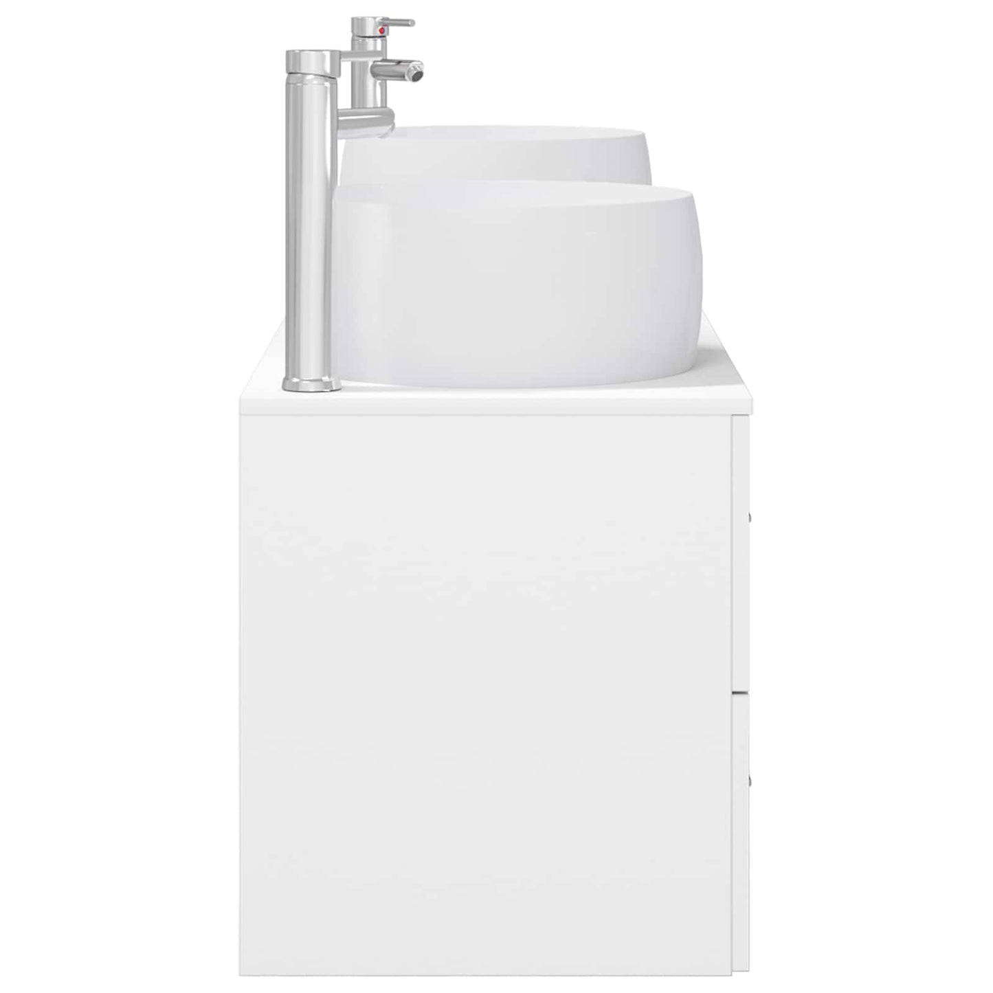 Bathroom Furniture Set 3 pcs White 49.5 x 44.5 x 66 cm