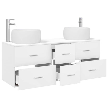 Bathroom Furniture Set 3 pcs White 49.5 x 44.5 x 66 cm
