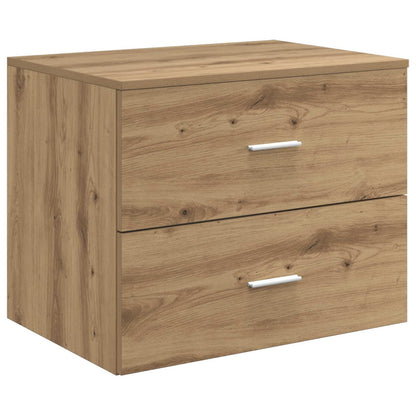Bathroom Furniture Set 3 pcs Artisan Oak 49.5 x 44.5 x 65.5 cm
