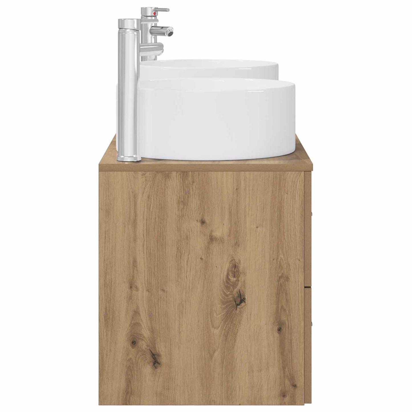 Bathroom Furniture Set 3 pcs Artisan Oak 49.5 x 44.5 x 65.5 cm