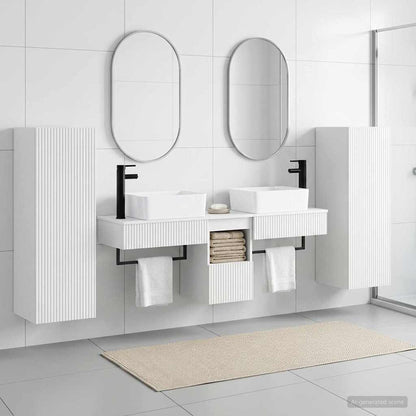 Bathroom Furniture Set 5 pcs High Gloss White