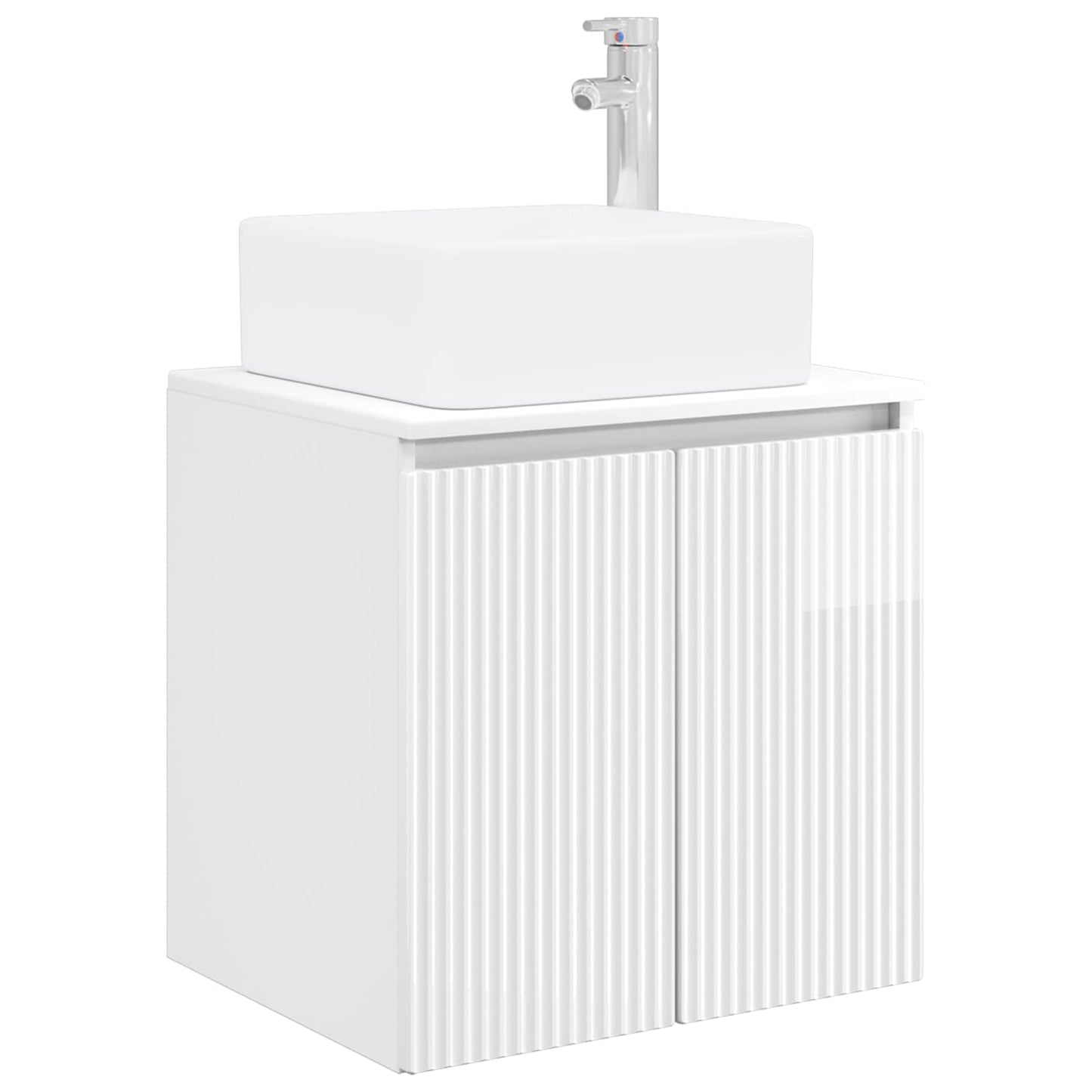 Bathroom Furniture Set 5 pcs High Gloss White