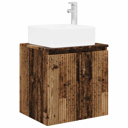 Bathroom Furniture Set 5 pcs Old Wood 33 x 34.5 x 160 cm