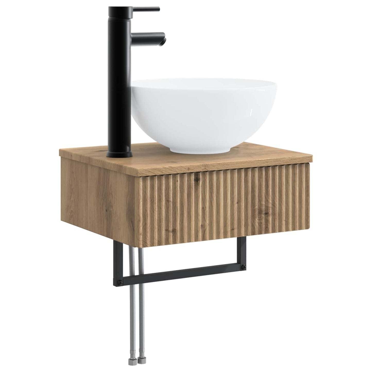Bathroom Furniture Set 3 pcs Artisan Oak 33 x 34.5 x 160 cm