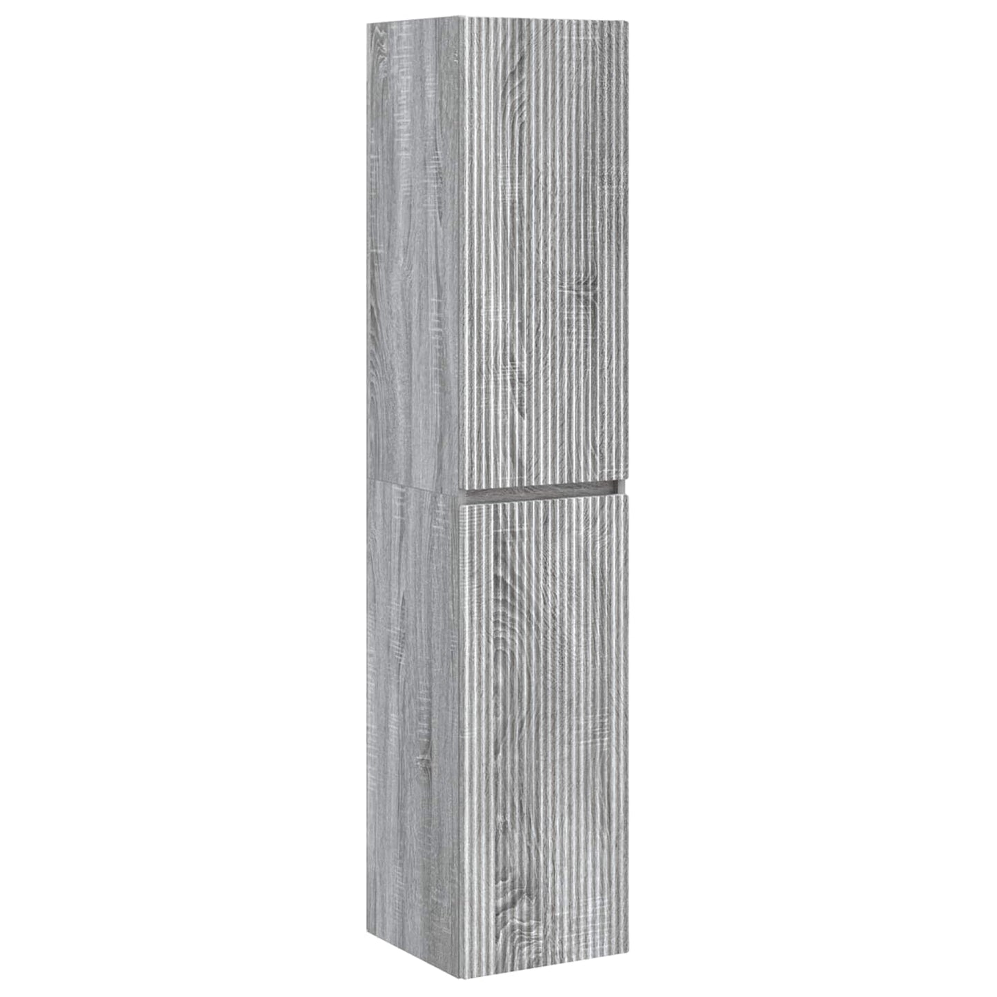 Bathroom Furniture Set 3 pcs Grey Sonoma 33 x 34.5 x 160 cm