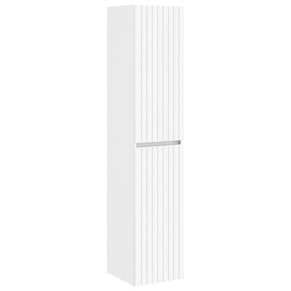 Bathroom Furniture Set 3 pcs White 33 x 34.5 x 160 cm