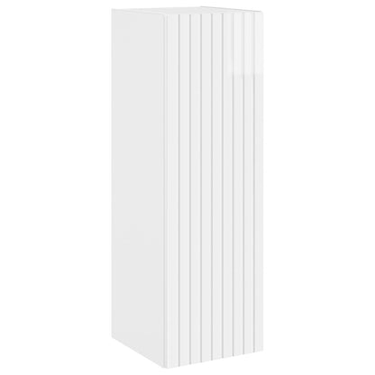 Bathroom Furniture Set 3 pcs High Gloss White