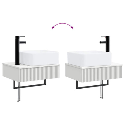 Bathroom Furniture Set 2 pcs White 33 x 34.5 x 100 cm