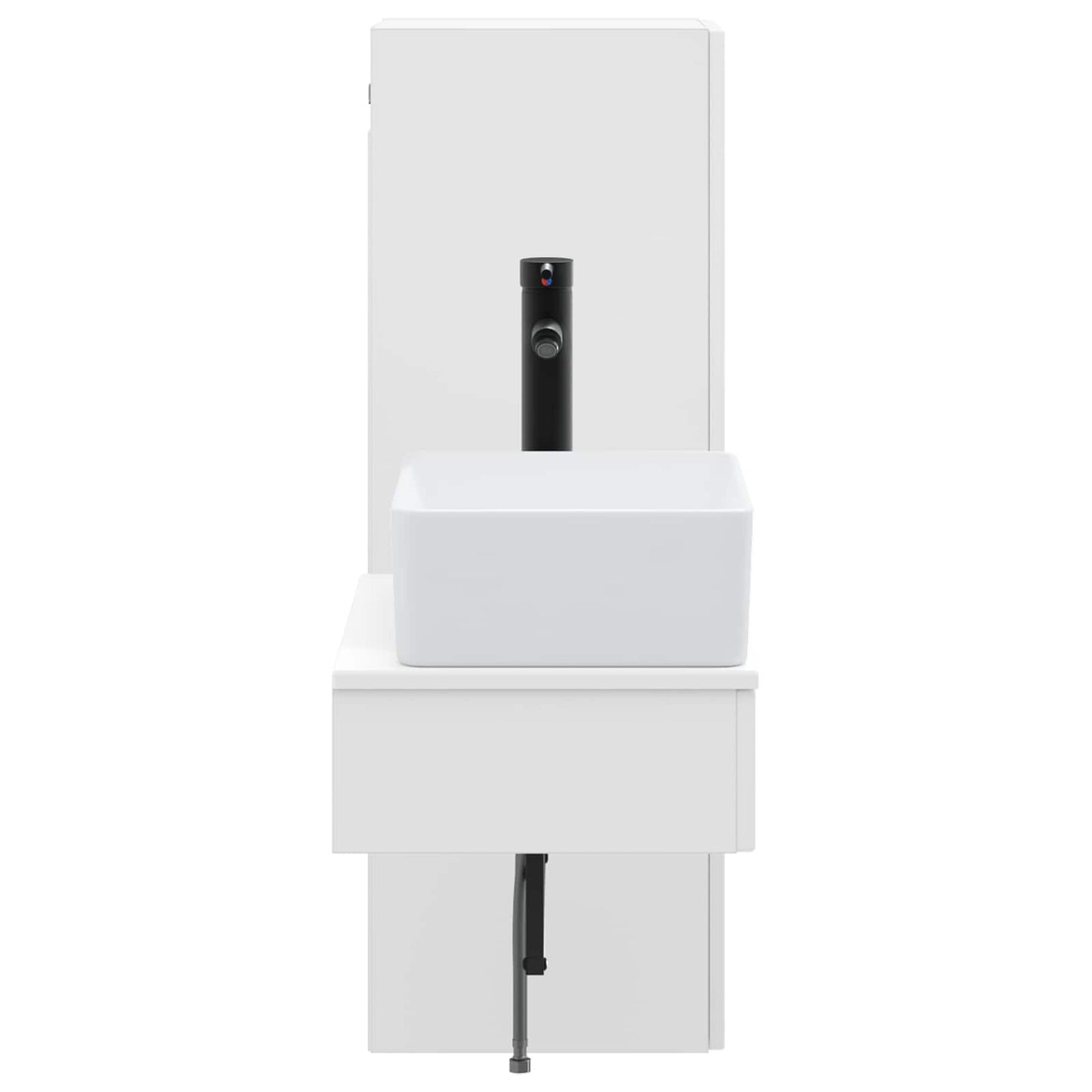 Bathroom Furniture Set 2 pcs White 33 x 34.5 x 100 cm