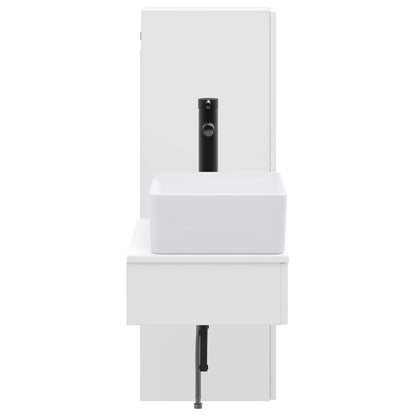 Bathroom Furniture Set 2 pcs White 33 x 34.5 x 100 cm