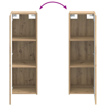 Bathroom Furniture Set 2 pcs Artisan Oak 33 x 34.5 x 100 cm