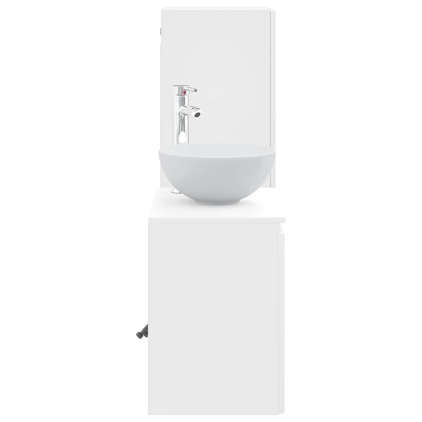 Bathroom Furniture Set 2 pcs White 33 x 34.5 x 100 cm