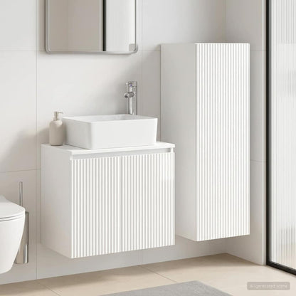 Bathroom Furniture Set 2 pcs High Gloss White