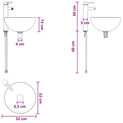 Bathroom Furniture Set 2 pcs White 33 x 34.5 x 100 cm
