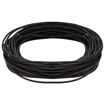 Leather Cord 1 Dark Brown Ø1.5 mm x 5 m Leather