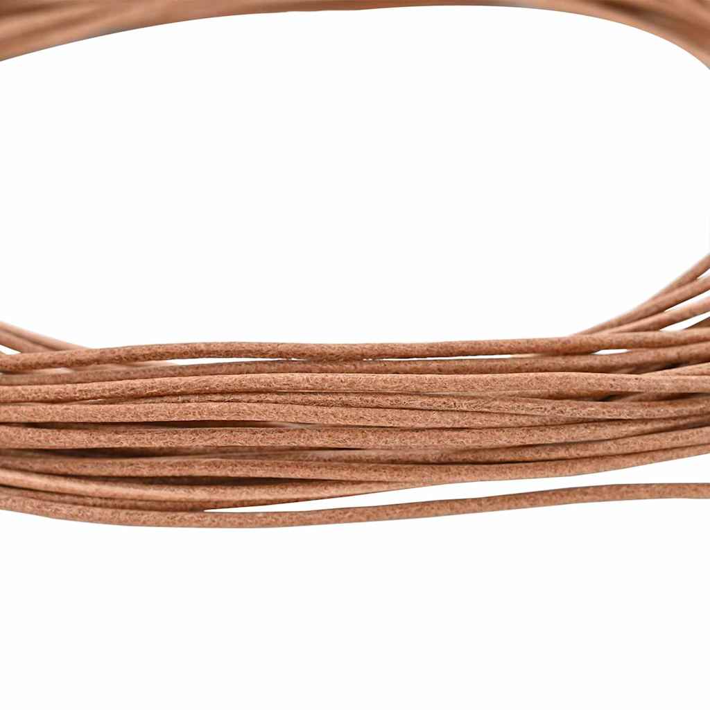 Leather Cord 1 Brown Ø2 mm x 5 m Leather