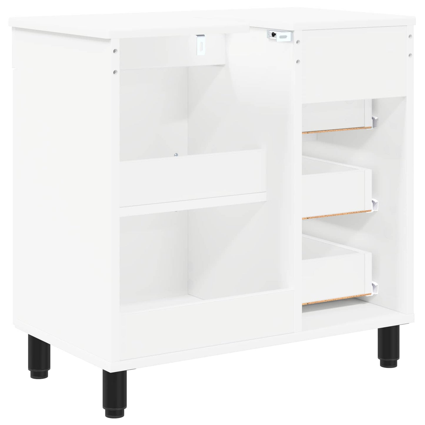 Bathroom Vanity Unit White 60 x 35 x 60 cm Engineered Wood