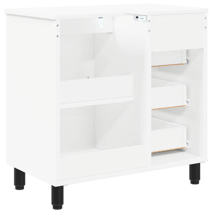 Bathroom Vanity Unit White 60 x 35 x 60 cm Engineered Wood