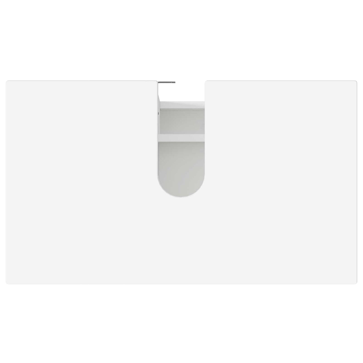 Bathroom Vanity Unit White 60 x 35 x 60 cm Engineered Wood