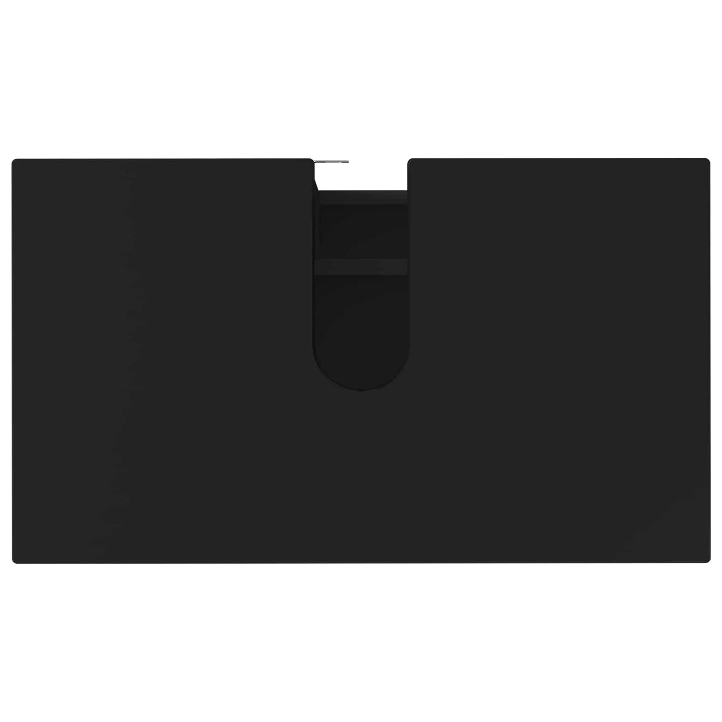 Bathroom Vanity Unit Black 60 x 35 x 60 cm Engineered Wood