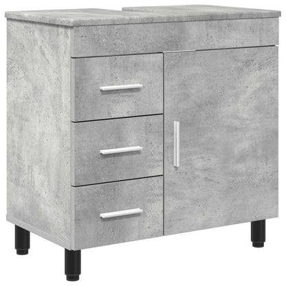 Bathroom Vanity Unit Concrete Grey 60 x 35 x 60 cm
