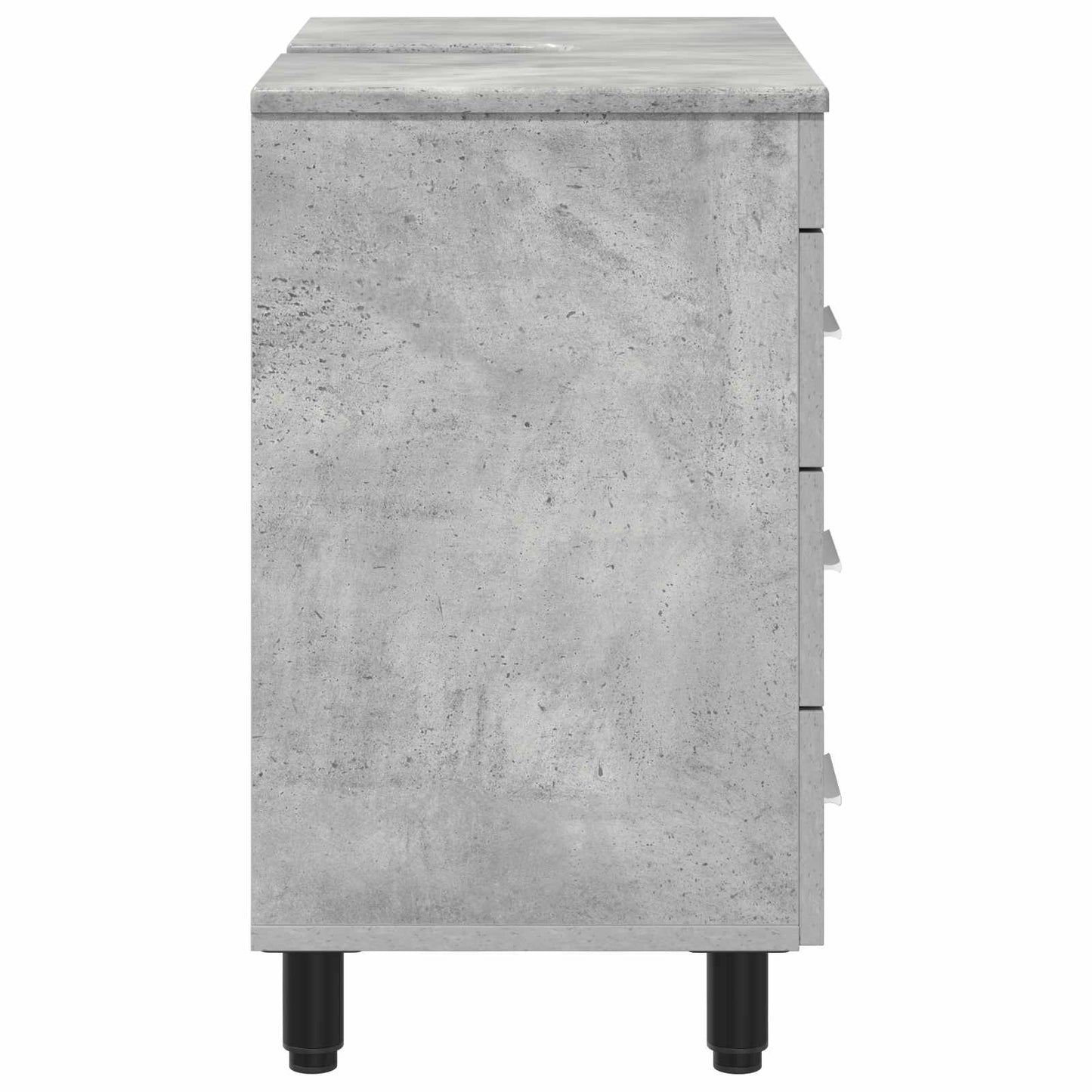 Bathroom Vanity Unit Concrete Grey 60 x 35 x 60 cm
