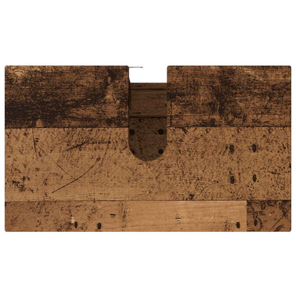 Bathroom Vanity Unit Old Wood 60 x 35 x 60 cm Engineered Wood