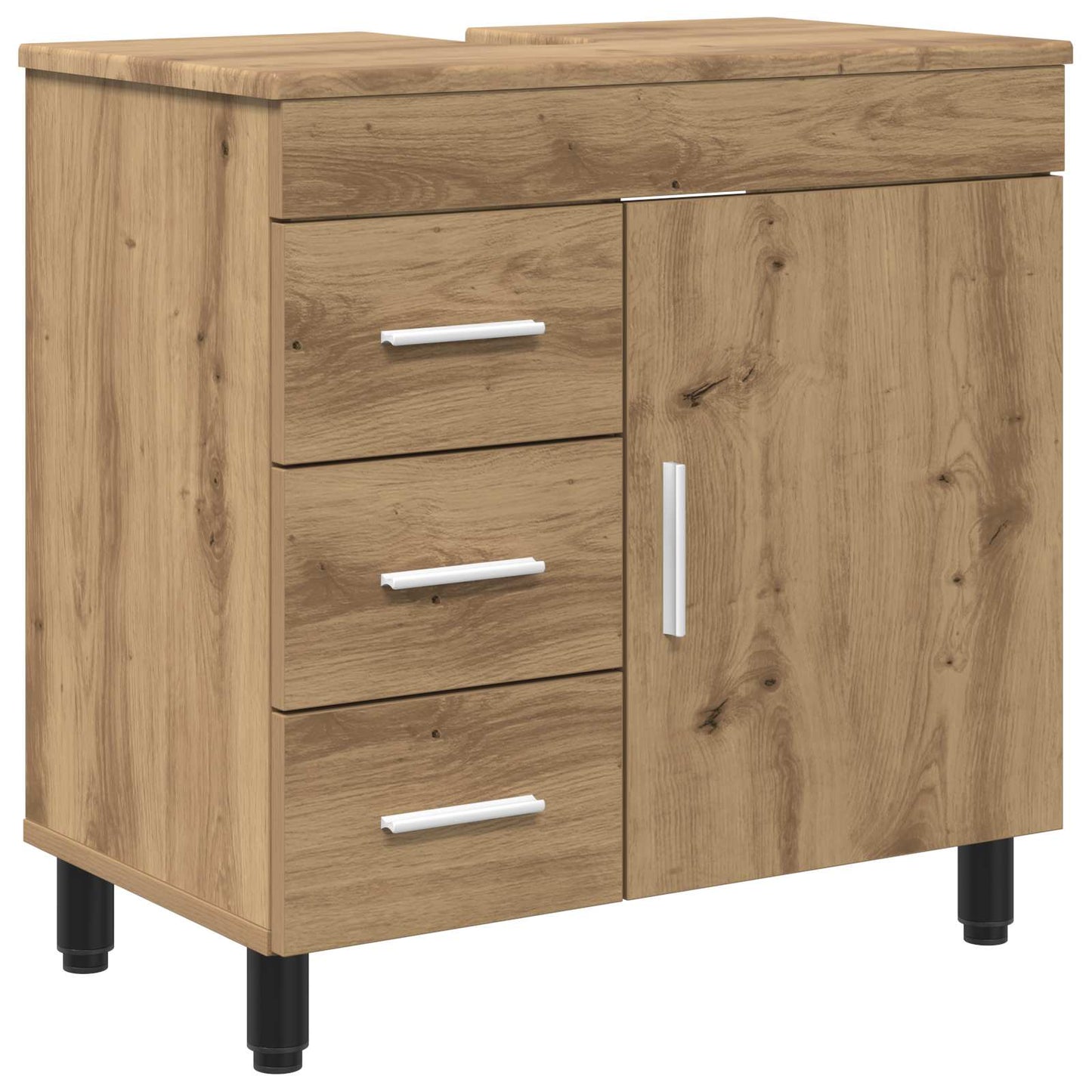 Bathroom Vanity Unit Artisan Oak 60 x 35 x 60 cm