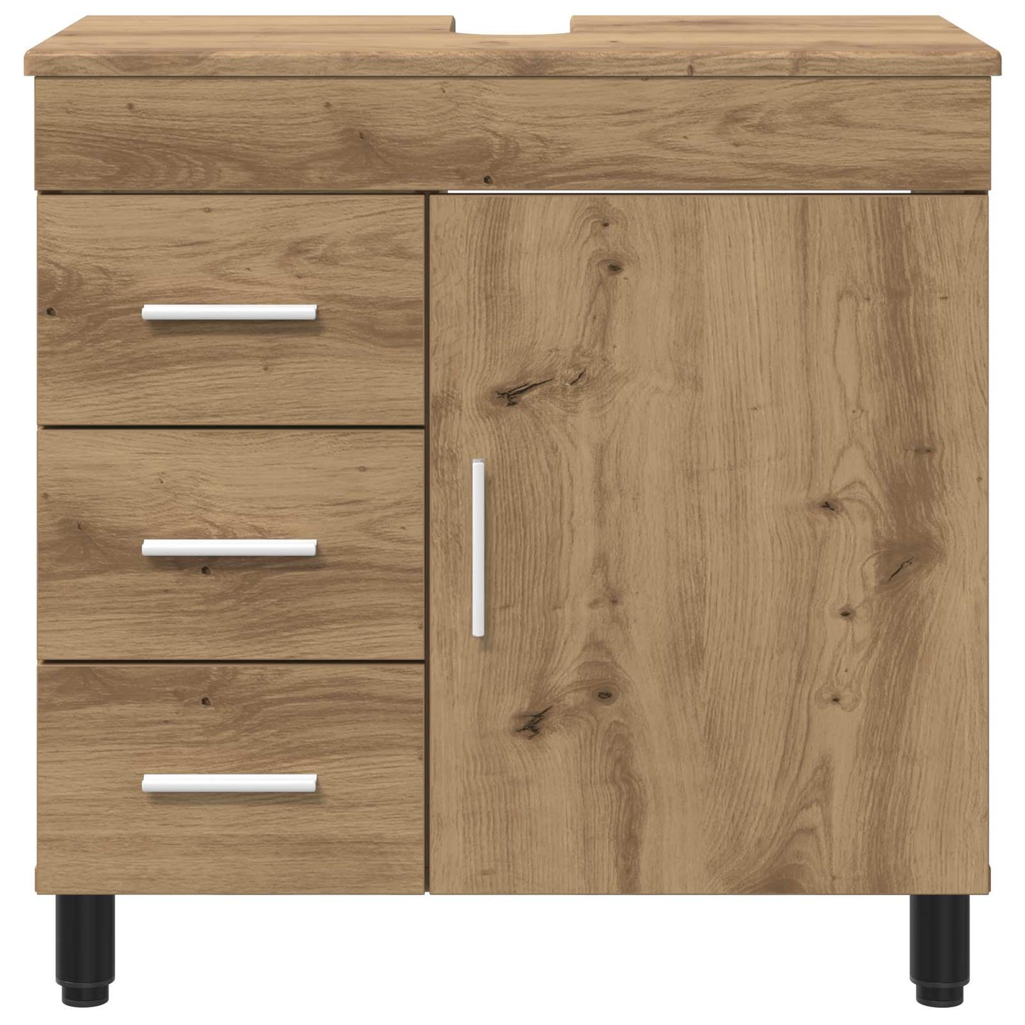 Bathroom Vanity Unit Artisan Oak 60 x 35 x 60 cm
