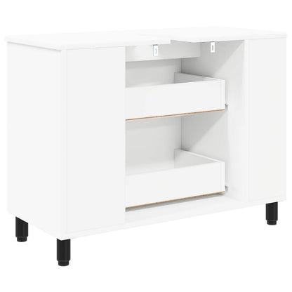 Bathroom Vanity Unit White 80 x 35 x 60 cm Engineered Wood