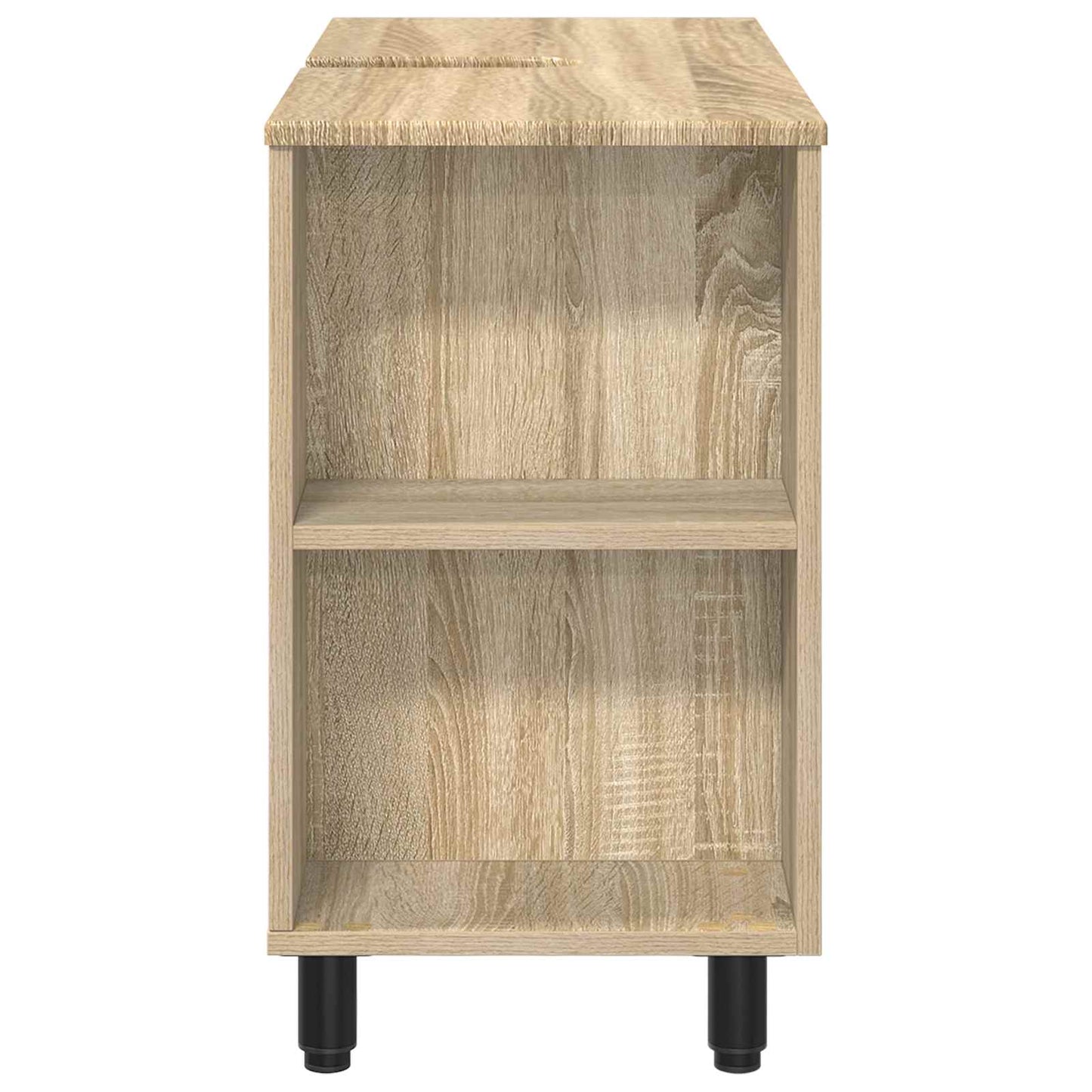 Bathroom Vanity Unit Sonoma Oak 80 x 35 x 60 cm Engineered Wood