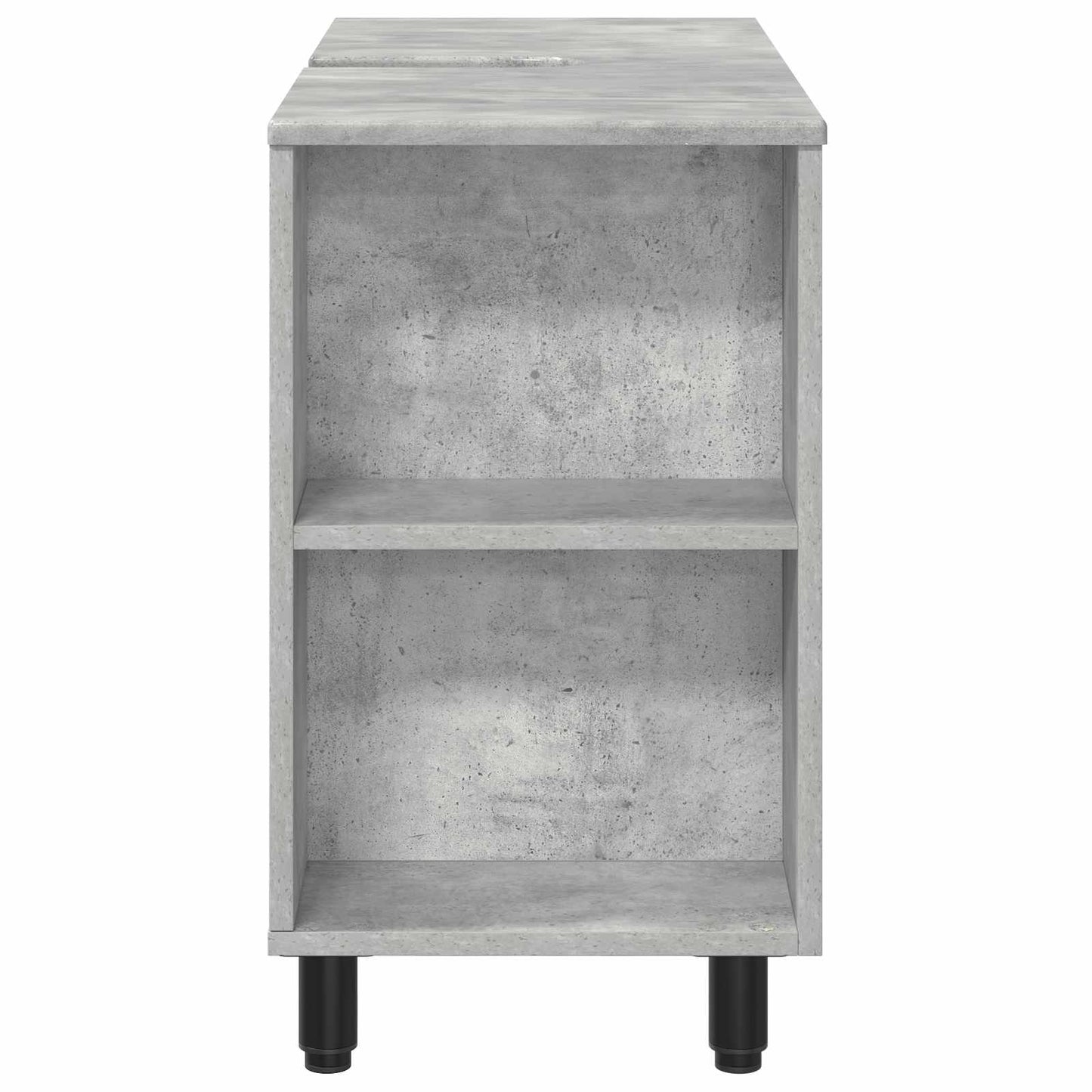 Bathroom Vanity Unit Concrete Grey 80 x 35 x 60 cm