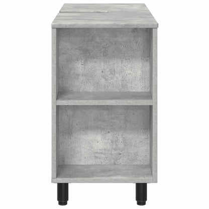 Bathroom Vanity Unit Concrete Grey 80 x 35 x 60 cm